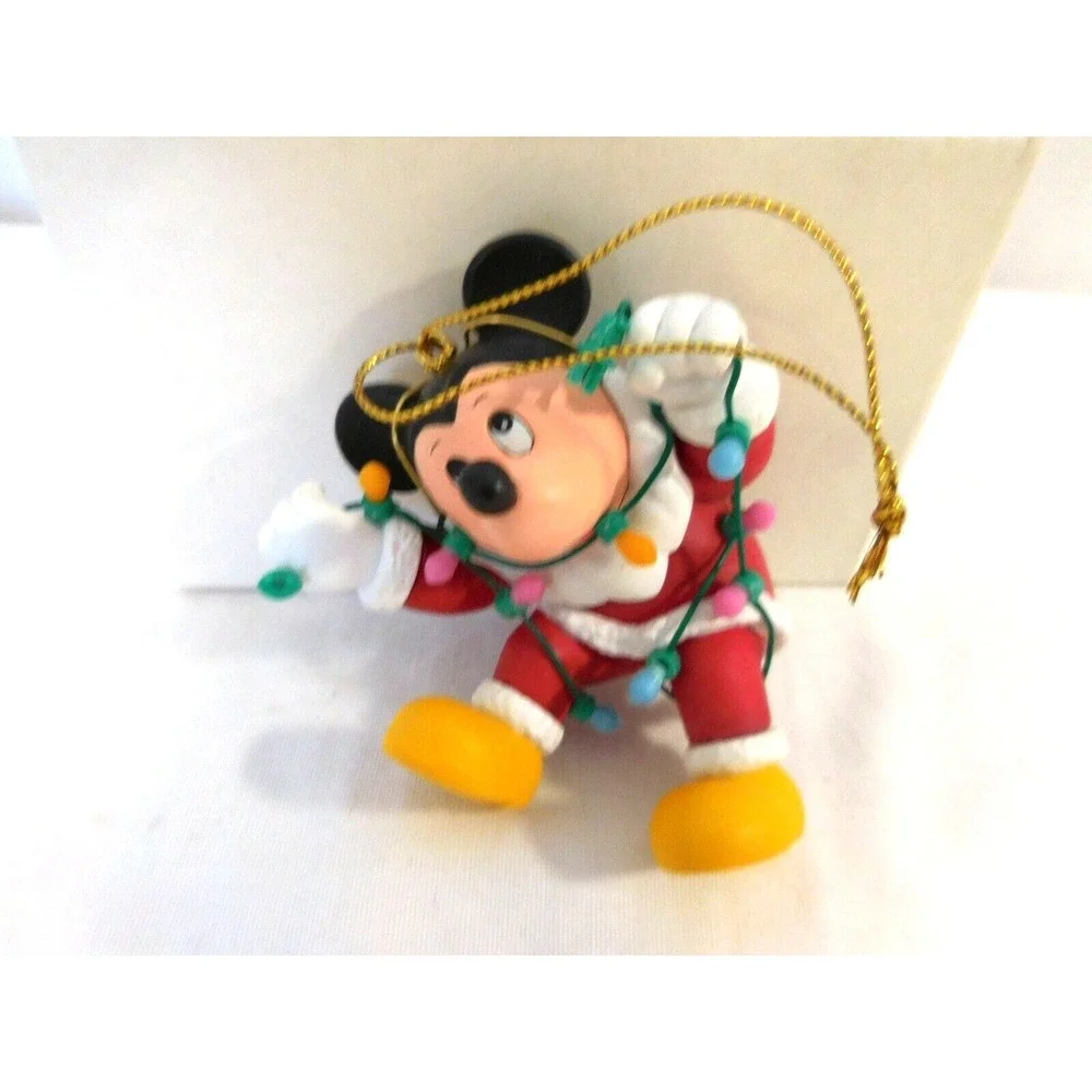 Disney Christmas Magic Mickey Mouse With Lights Ornament Grolier DCO 001905